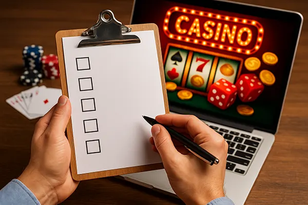 casino checklist
